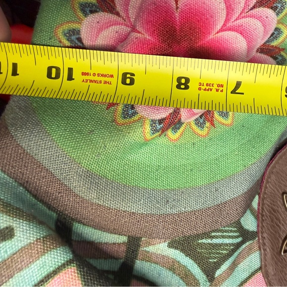 Desigual Women Handbag Boho Multicolor Canva Print Fashion - Picture 8 of 10